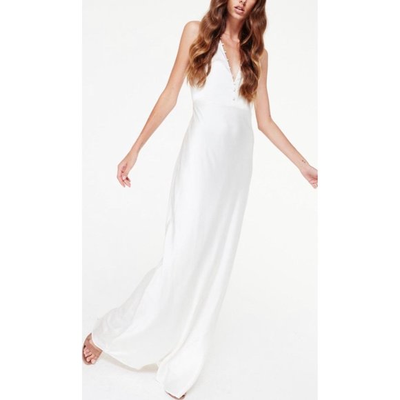 CAMI NYC Eliza Gown in White Size M - Picture 3 of 14